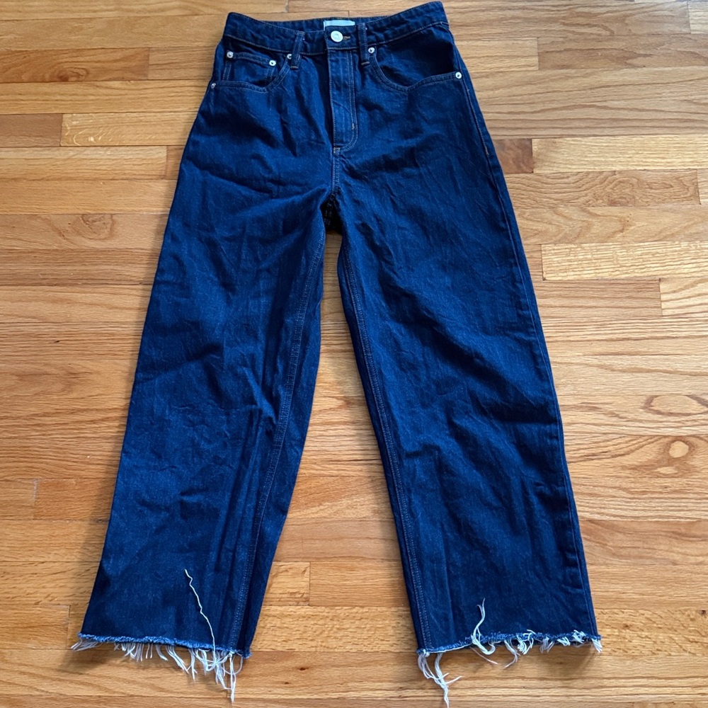Frame Wide Leg‎ Crop Jean 27